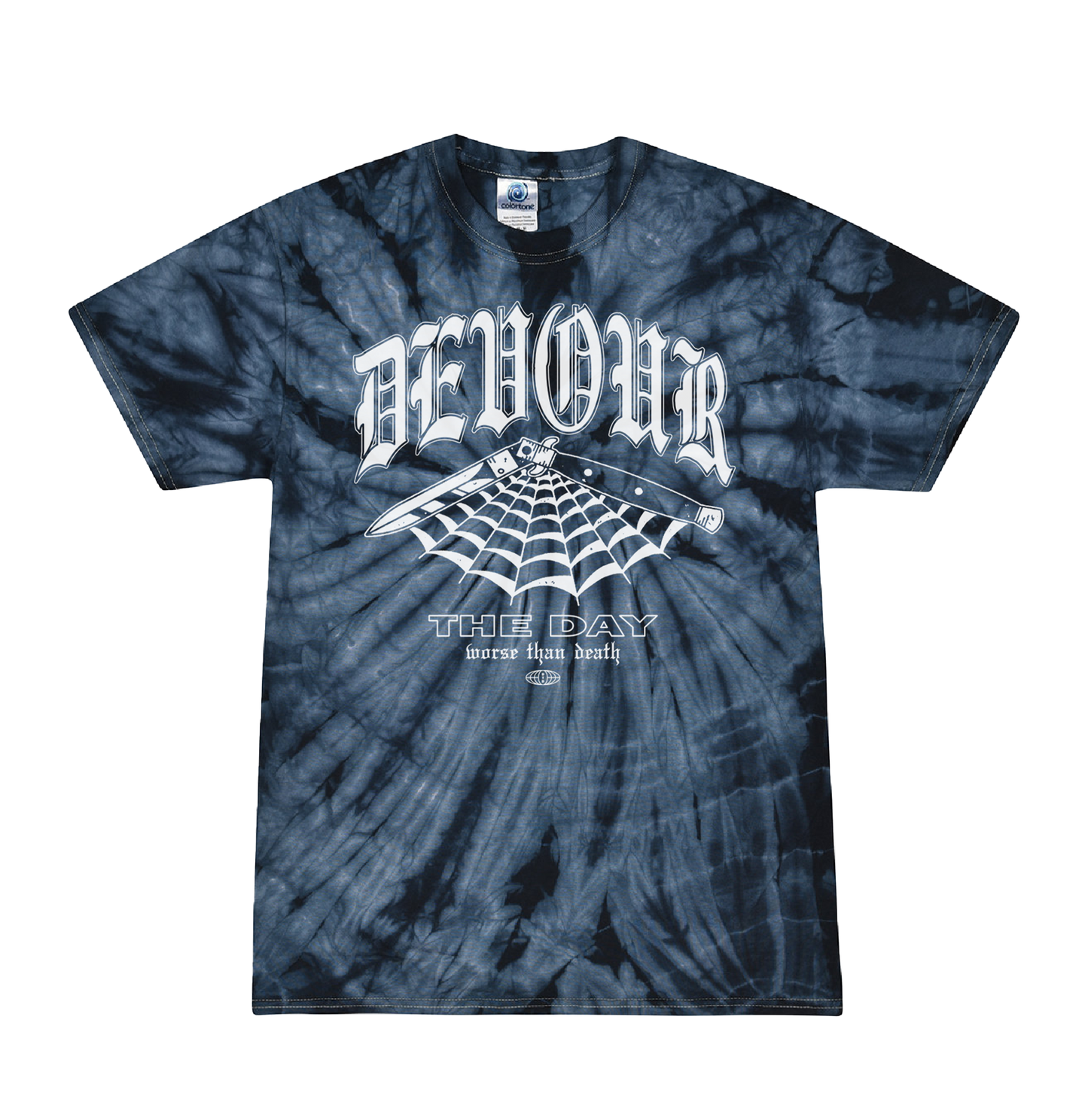 Dark Web Tie Dye Tee